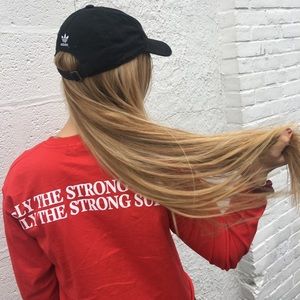 Cropped Long Sleeve UO graphic tee